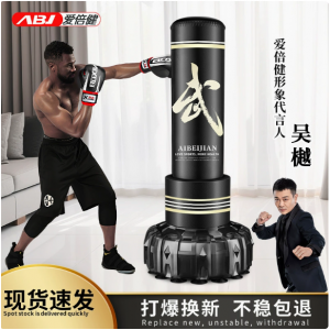 爱倍健拳击沙袋家用不倒翁沙包儿童跆拳道训练拳击柱拳击训练器