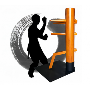 咏春拳木人桩 叶问练武桩 家用一体立式击打桩 厂家直销整木木樁