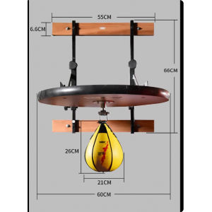 summitdragon可调节高度拳击速度球架 专业发泄球 悬挂速度球板